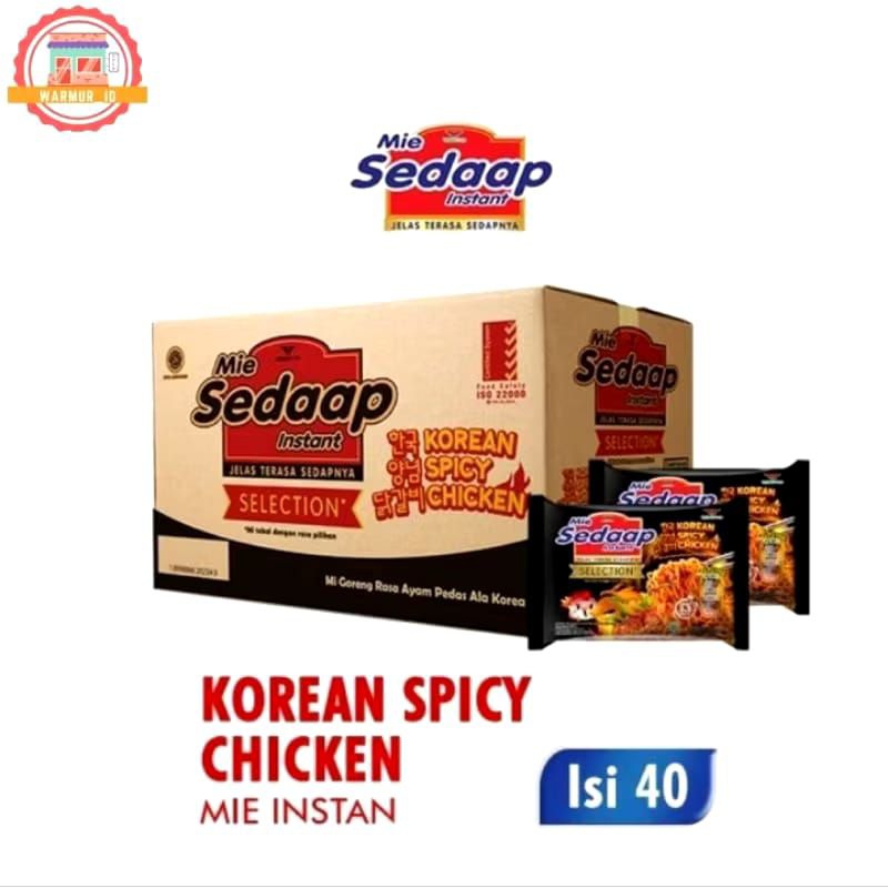 

Mie Sedaap Korean Spicy Chicken 1 Dus