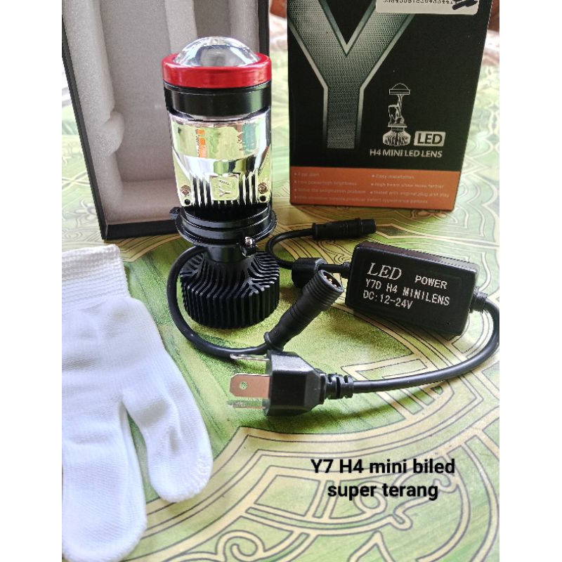Mini Biled Avanza Jazz old Livina Apv Led Y7 H4 super terang (1pcs)