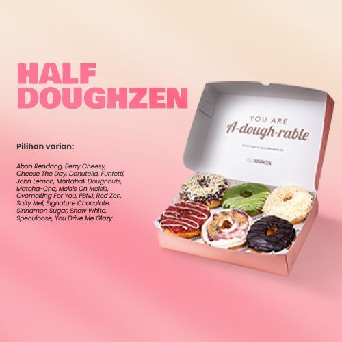 

Half Doughzen - 6 pcs Doughnuts