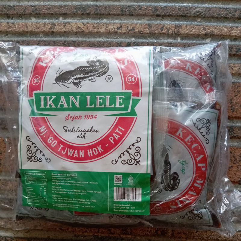 

KECAP MANIS CAP IKAN LELE PACK ISI 4 X 160 ML