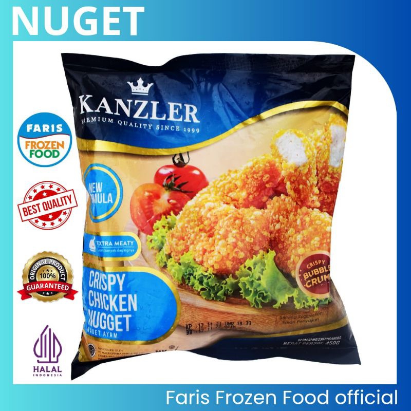 

kanzler crispy chicken nugget 450gr