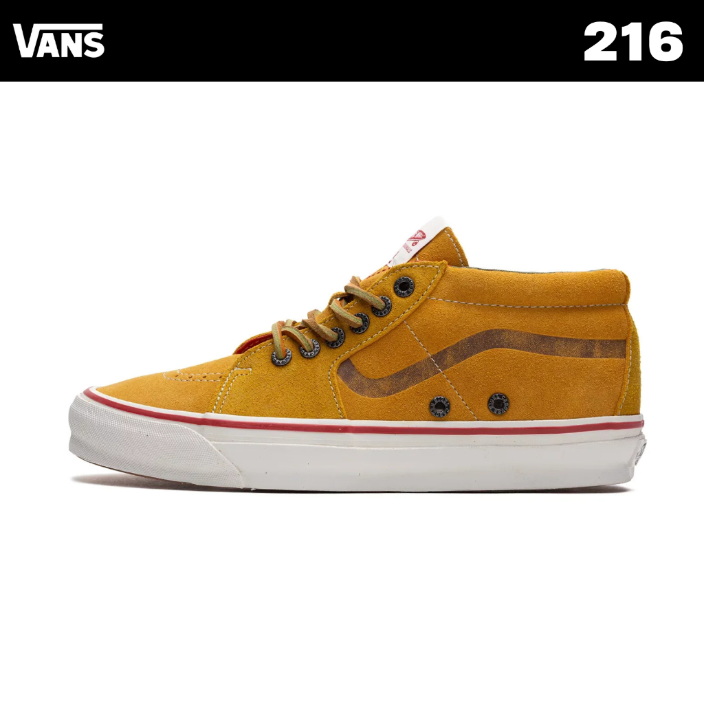 Sk8-Mid Og Lx X Nigel Cabourn Yellow 'Tan' by 216Kicks