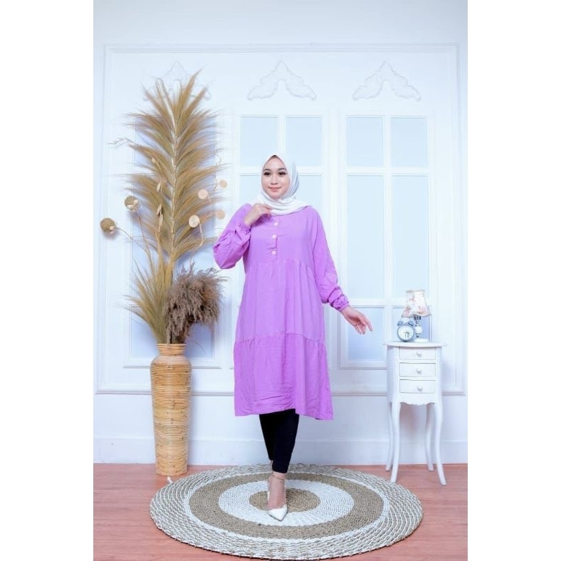 tunik wiza, tuic adem tunik rayon