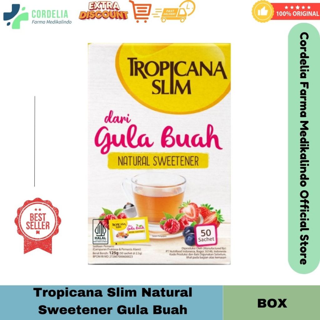 

Tropicana Slim Natural Sweetener Gula Buah