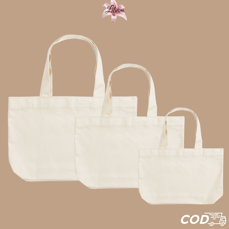 Totebag Blacu Landscape | Totebag Blacu Polos | Tas Blacu Tote Bag Belanja Shopping Totebag Polos Ha