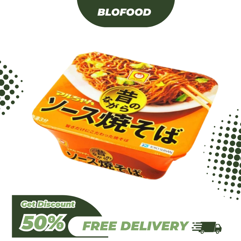 BF.ID Maruchan Mukashinagara no Sauce Yakisoba 132g