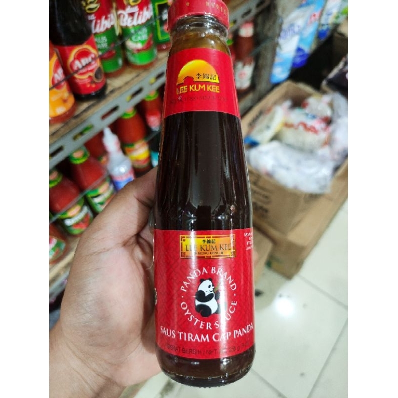 

Saus Tiram Cap Panda Saos Lee Kum Kee Kemasan Botol 255gr 510gr