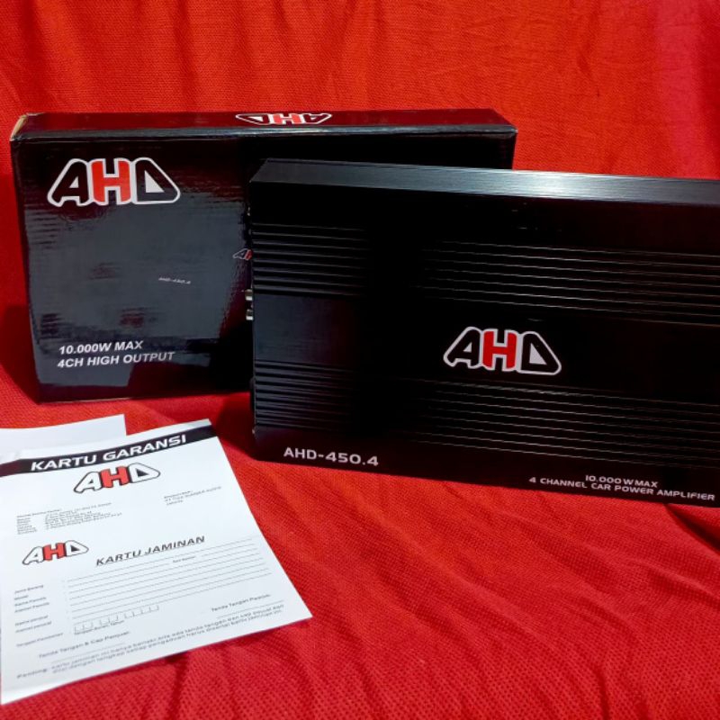 Power AHD-450 amplifier 4 Channel