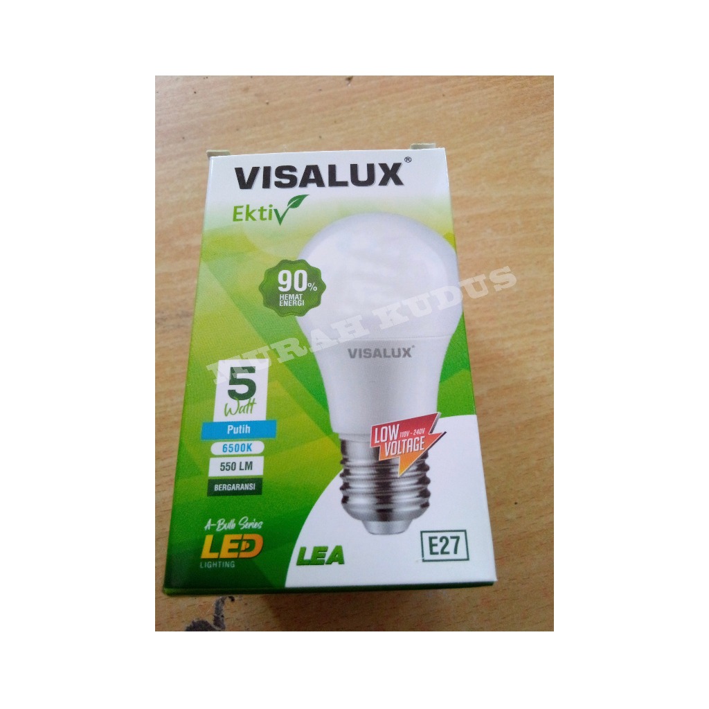 LAMPU LED BULAT VISALUX EKTIV T-BULB 5WATT