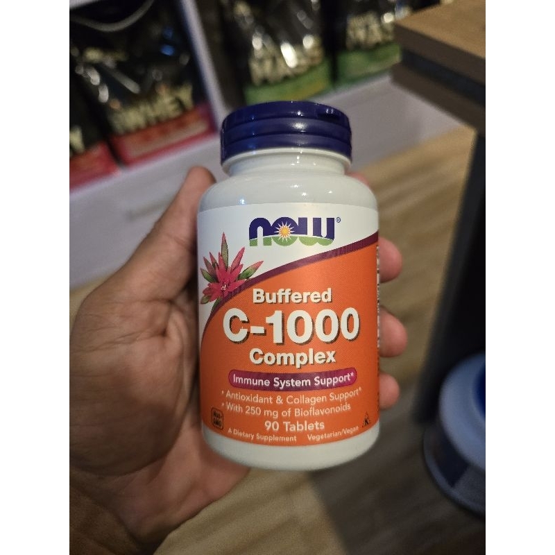 now foods Vitamin C-1000 Buffered Complex 250 mg Bioflavonoids Now 90 Tablet NOW vit c 1000 immune s