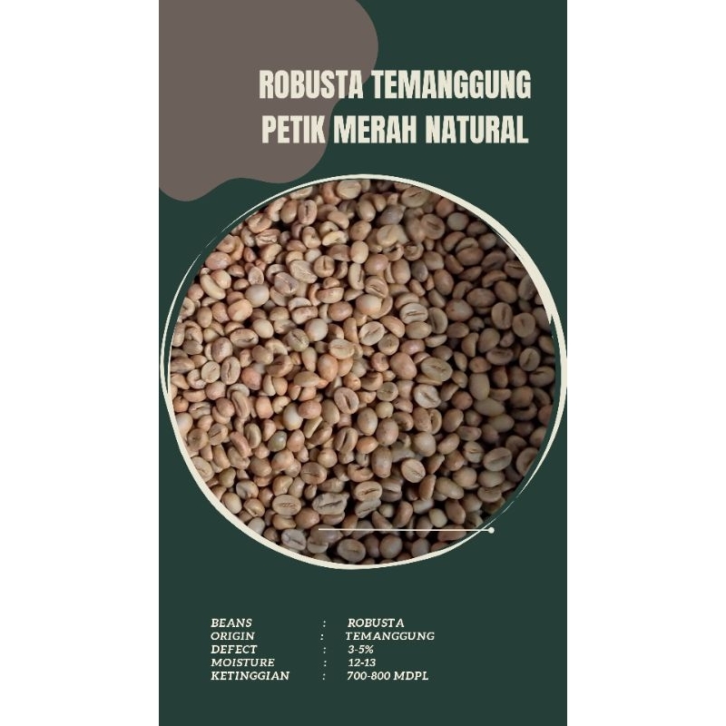 

GRENBEAN ROBUSTA TEMANGGGUNG PETIK MERAH