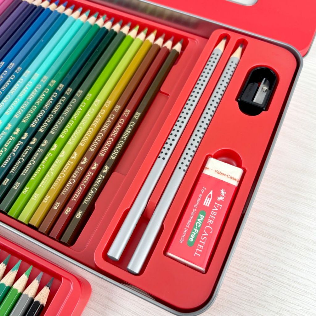 

Faber-Castell Pensil Warna Lengkap Classic Colour Pencils Set 60 dan 100
