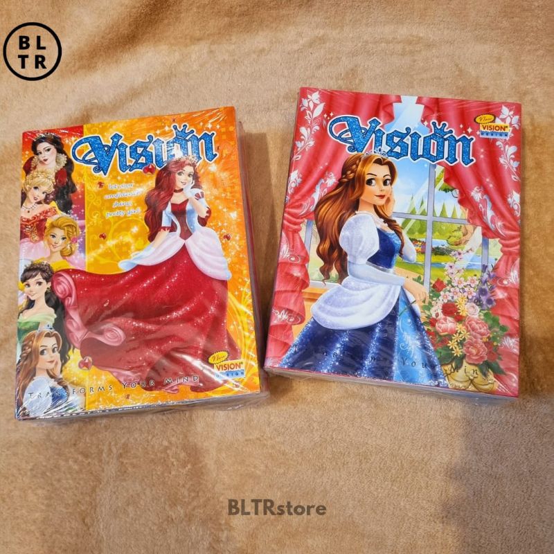 

PAK // BUKU TULIS VISION 58 LEMBAR // 1 PAK ISI 10 BUKU // NEW ORIGINAL