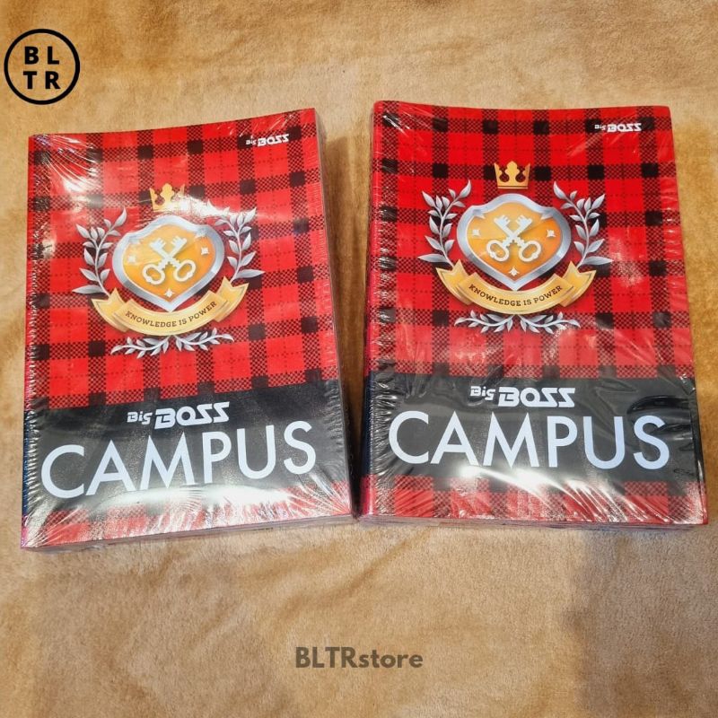 

PAK // BUKU TULIS BOXY BIG BOSS 50 LEMBAR // BIG BOSS CAMPUS ( 1 PAK ISI 10 BUKU) NEW ORIGINAL