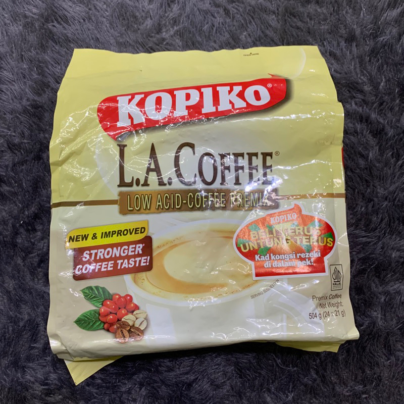 

KOPIKO L.A Coffee Low acid coffee premix malaysia
