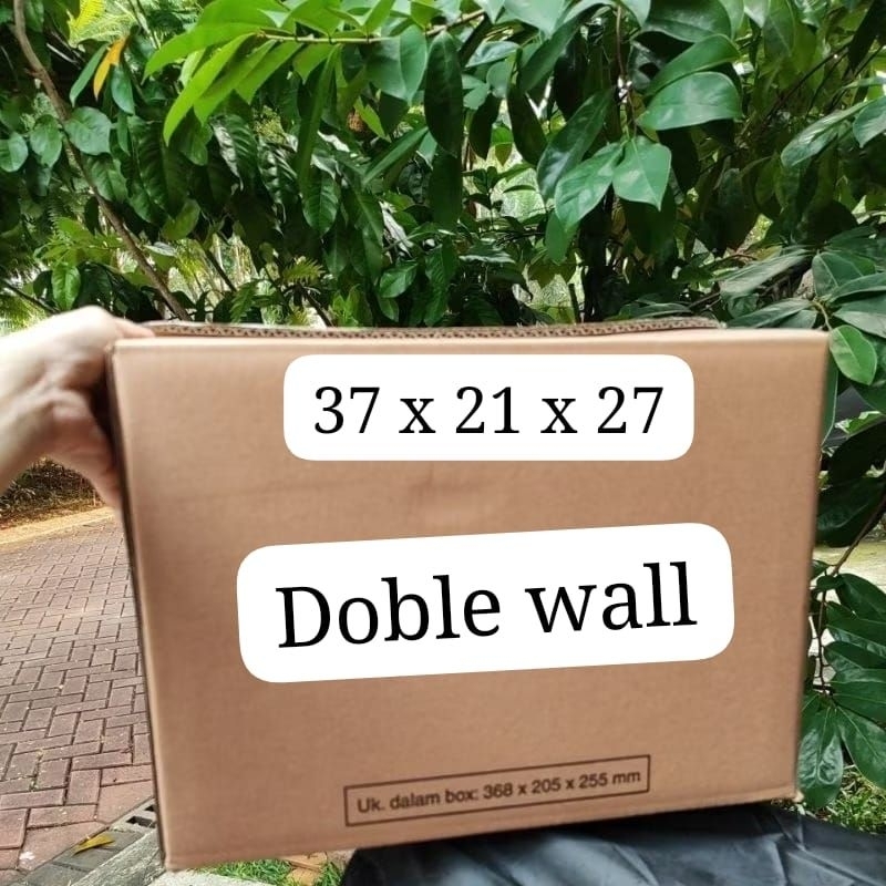 

Kardus Packing TEBAL 37x21x27 cm - Double Wall