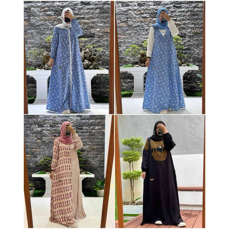 READY NADHEEFA DRESS KATALOG TERBARU ORI NADHEEFA STORE