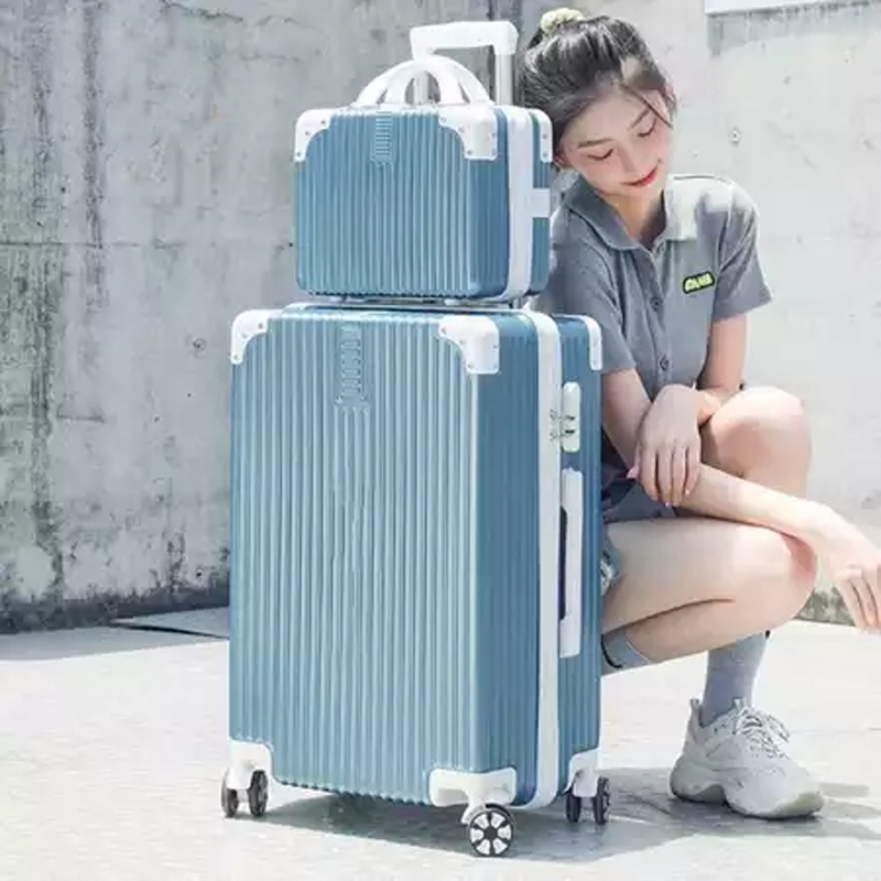 BEST SELLER KOPER MODIS BESAR ABS+PC KABIN BAGASI 20INCH 22"24" TAS KOPER BESAR RODA 4 KOPER MINI