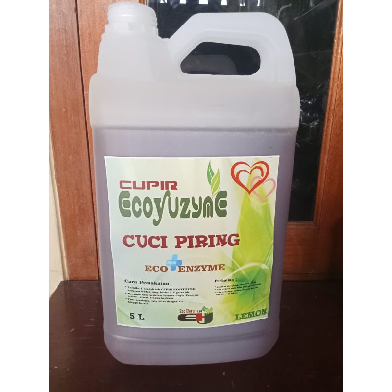 Sabun Cuci Piring Eco Enzyme 5L/Ecozyme,Eco Enzyme