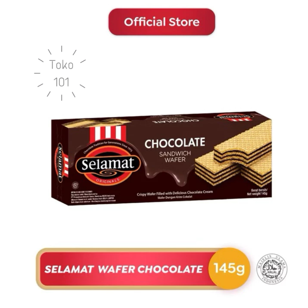 

Selamat Chocolate Sandwich Wafer 145gr
