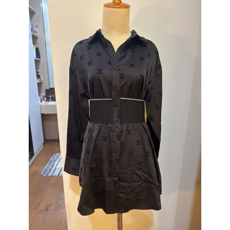 Celine blouse kemeja formal dress mewah mirror quality