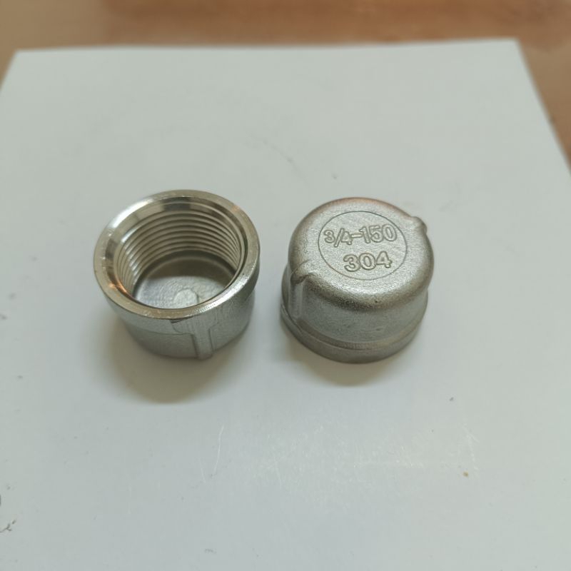 End Cap / Dop Drat 4" inch Stainless Ss304