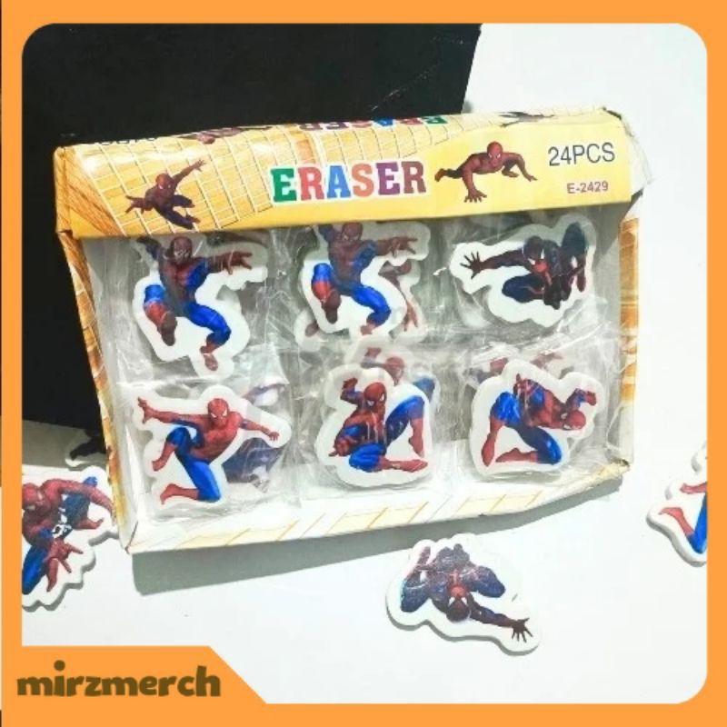 

Penghapus Karakter Anak Motif Spiderman Lucu Stationary Perlengkapan Sekolah
