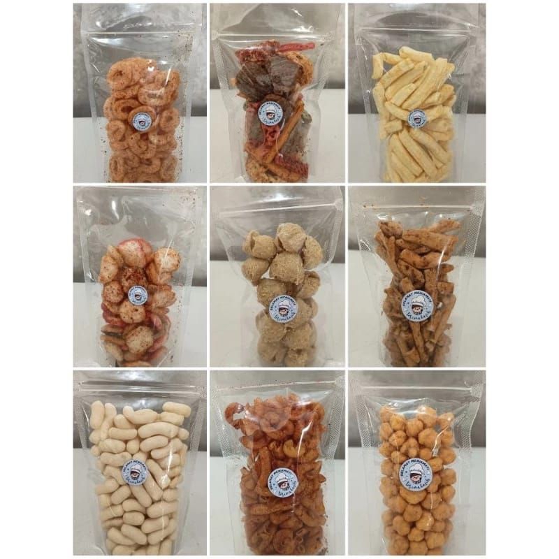 

Aneka Snack Serba 5ribu Cemilan Ringan Pedas Gurih Serba 5.000