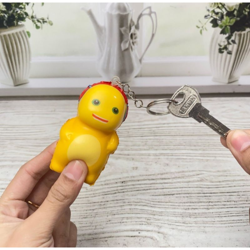 Gantungan Kunci Squishy Nailong Dino Ganci Squishy Nailong Lucu Unik Termurah