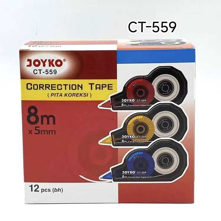 

JOYKO - CORRECTION TAPE - PITA KOREKSI 8M CT-559