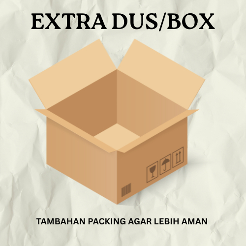 

(WAJIB) EXTRA KARDUS/DUS UNTUK PENGAMAN /EXTRA PACKING /AMAN