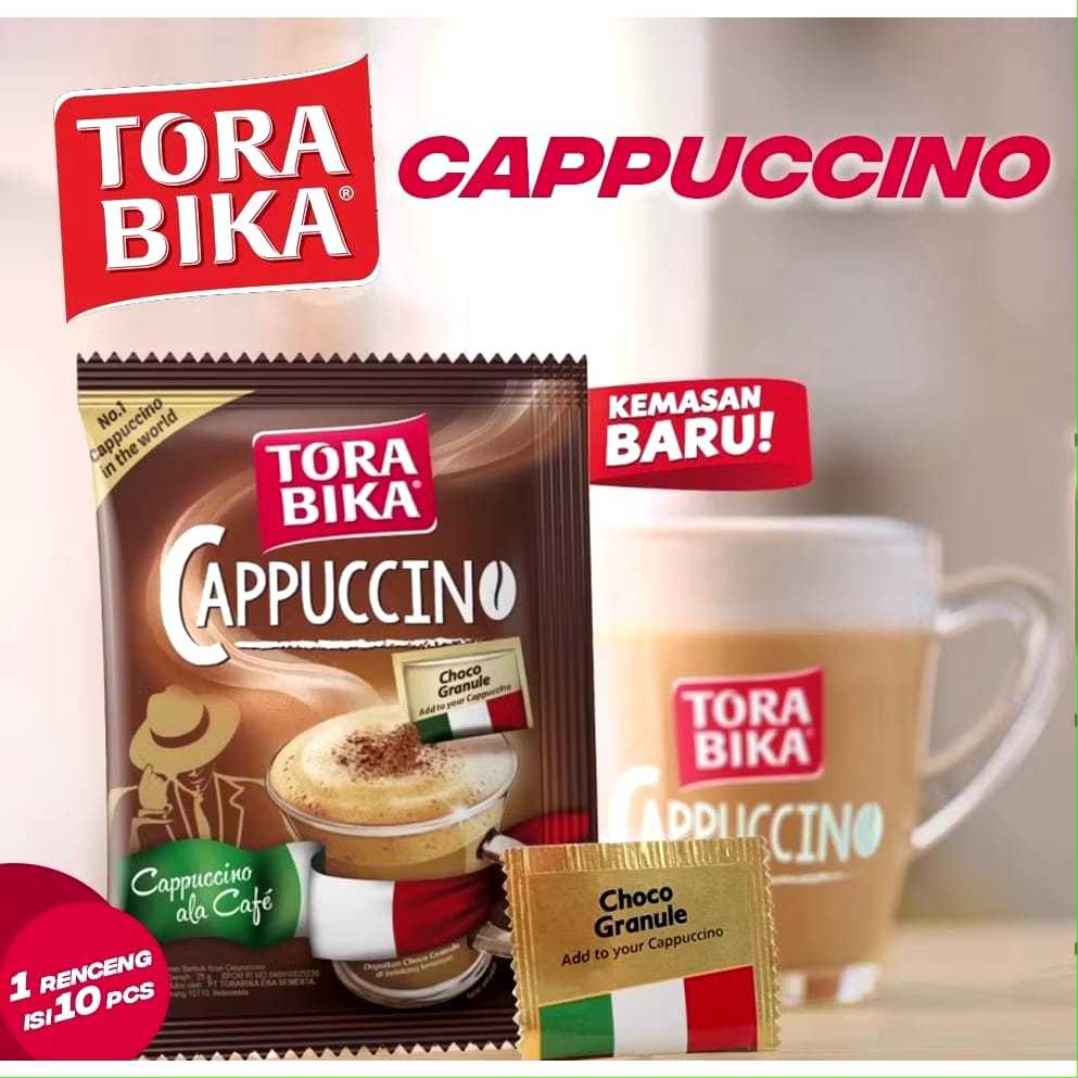 

Tora Bika Cappuccino 1RTG / Toracafe Milky Latte 1RTG / Torabika Creamy Latte 1RTG