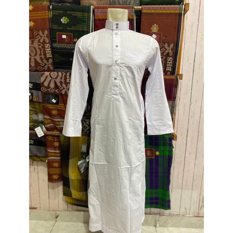 Gamis allebas bahan katun