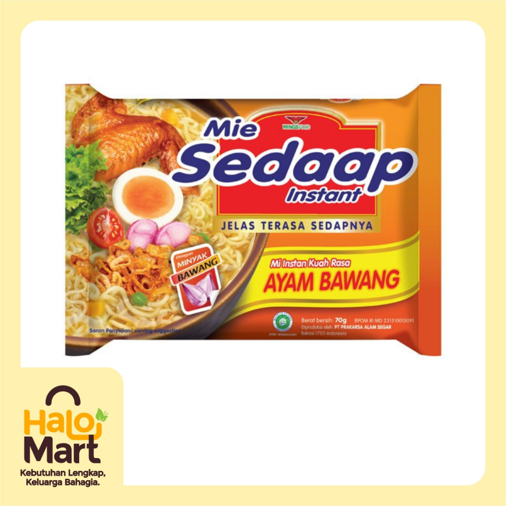

SEDAAP MIE AYAM BAWANG 70 GR
