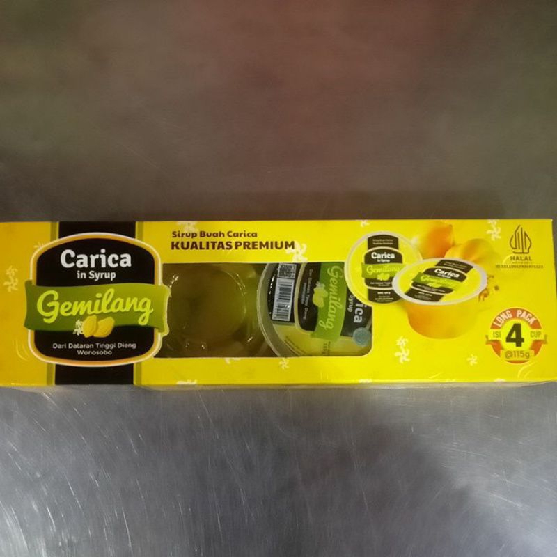 

Carica Gemilang manisan khas dieng