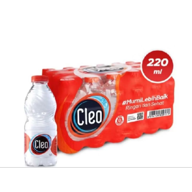 

Cleo mini 220 ml isi 24