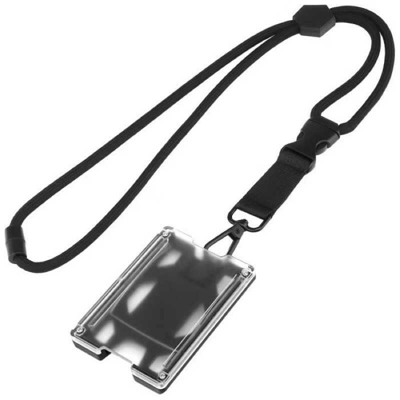 

Lanyard Id card holder polycarbonate