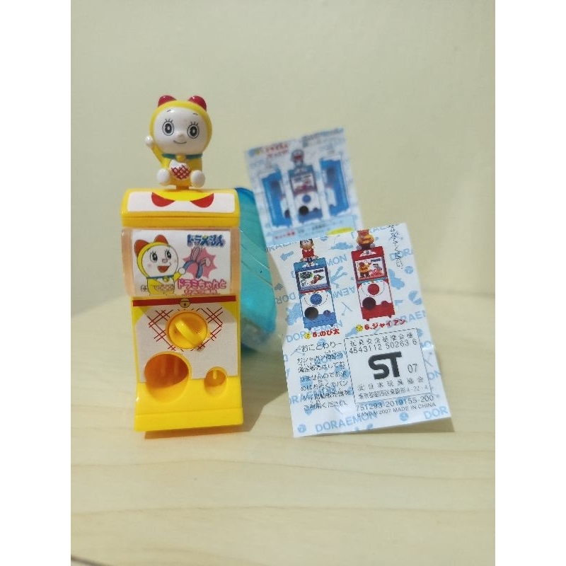 gashapon mesin gacha dorami original