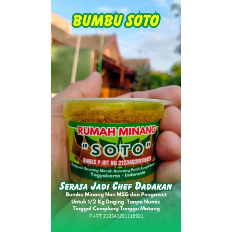 

bumbu minang SOTO padang|| #bumbuminang #bumbuuleg isi 100gr percup