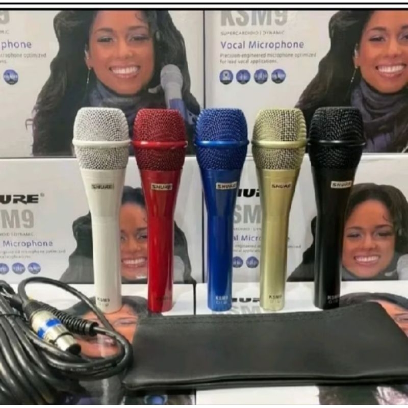 Mic Kabel SHURE KSM 9 KSM9 Dynamic Vocal