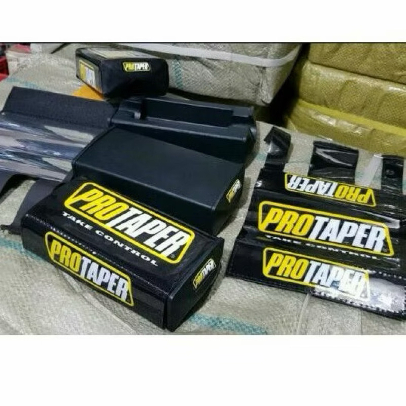 RB Busa Kotak Stang Protaper Hitam Busa Stabilizer Busa Pelindung Dada Motor Trail Cross Gabus Stang