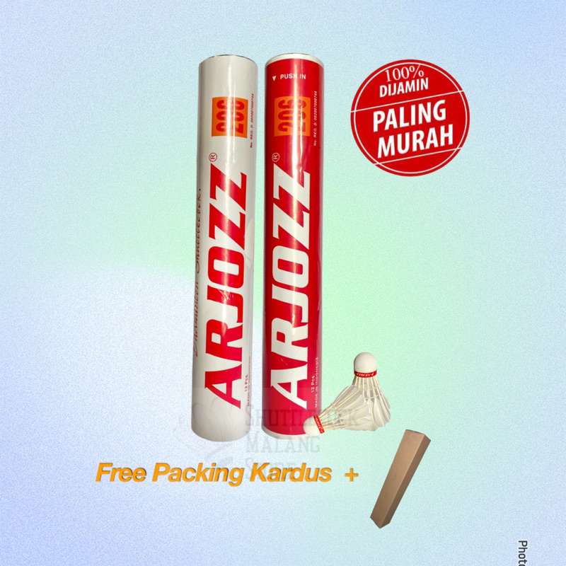 Shuttlecock Kok Badminton - Arjozz - Merah