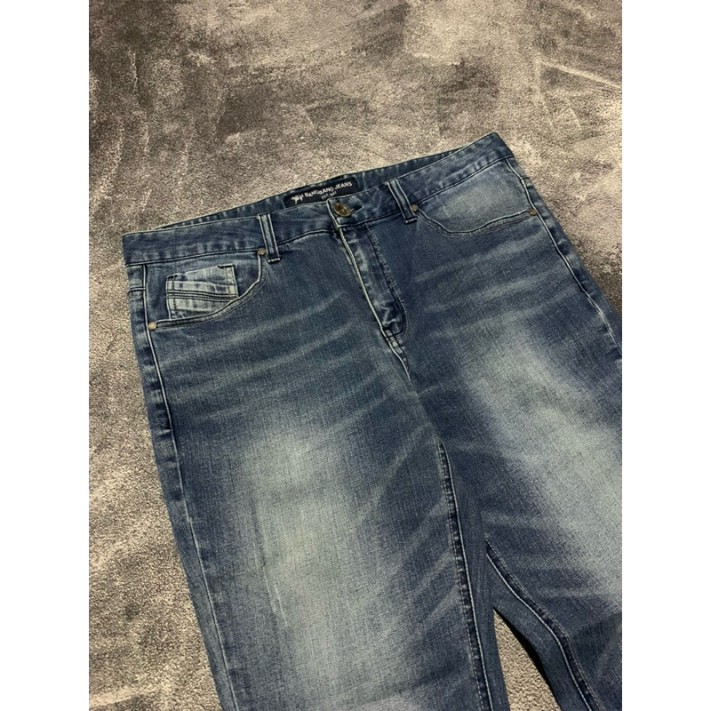 jeans fading bangbang celana panjang pria fading bangbang jeans selvedge
