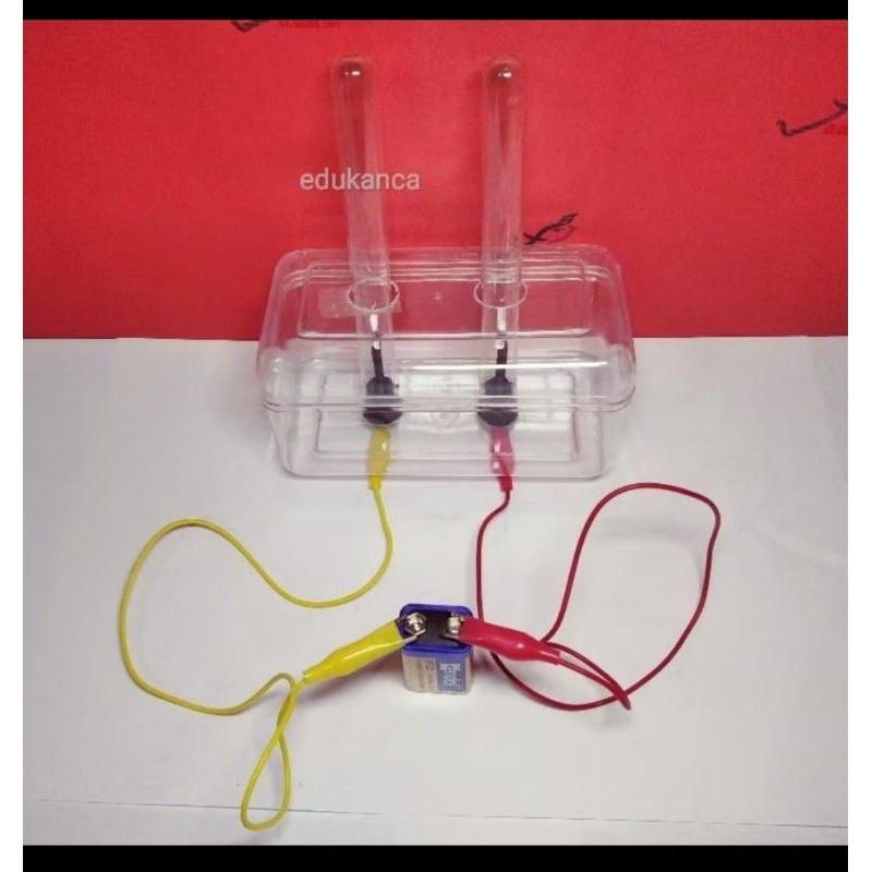 

Perangkat elektrolisis alat peraga SMA