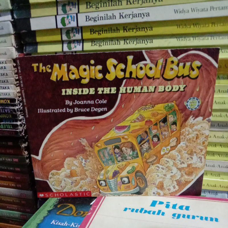 SCHOLASTIC THE MAGIC SCHOOL BUS INSIDE THE HUMAN BODY