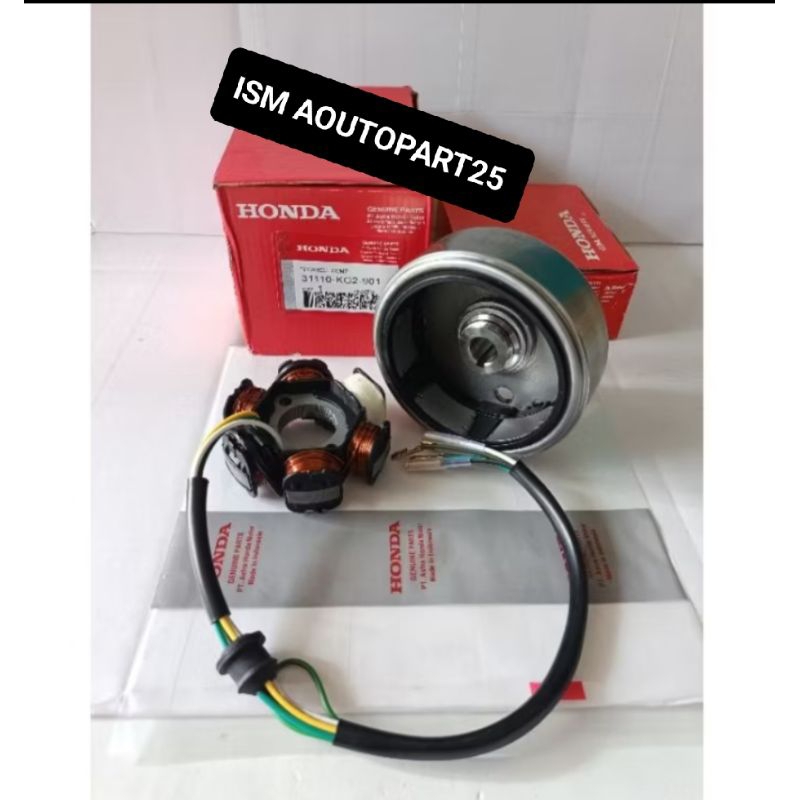 Maghnet Assy plus Spull Assy KG2 Honda Gl pro CDI,Gl pro CDI original