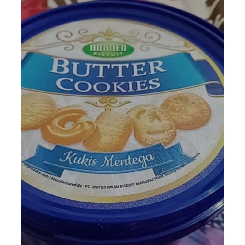

UBM Borneo Butter Cookies Kukis Mentega 300gr