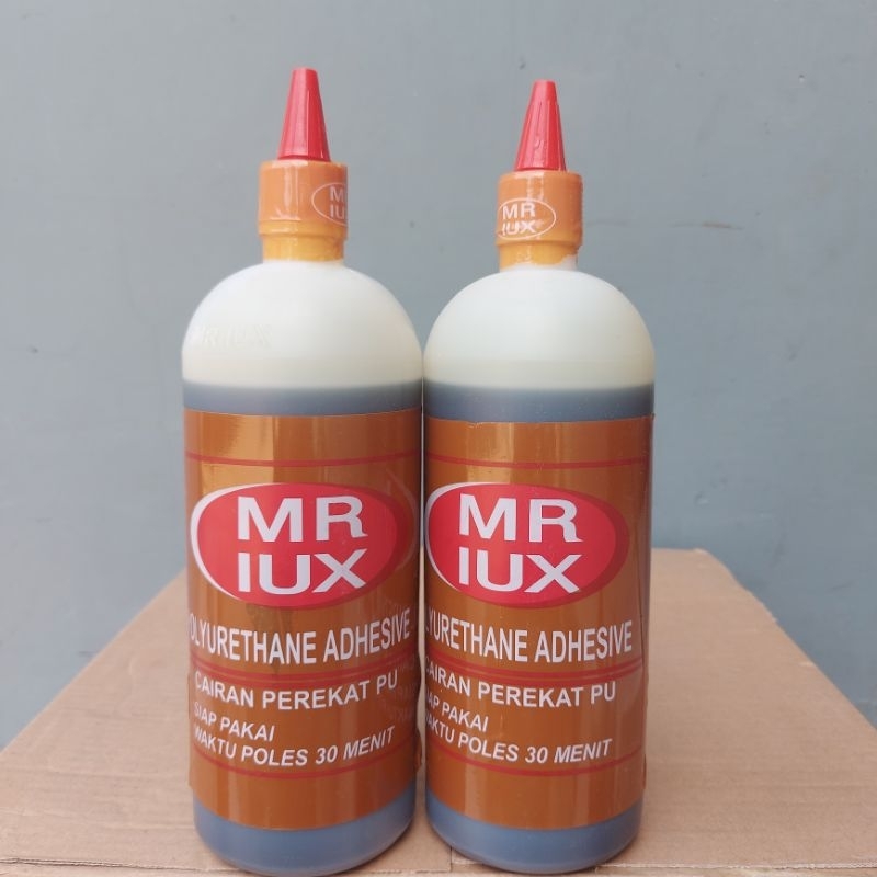 Lem Pu MR LUX POLYOURETHANE adhesive lem kayu basah kering lem busa(Besar)