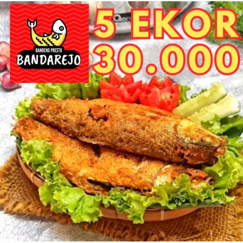 bandeng presto Sidoarjo 5 ekor