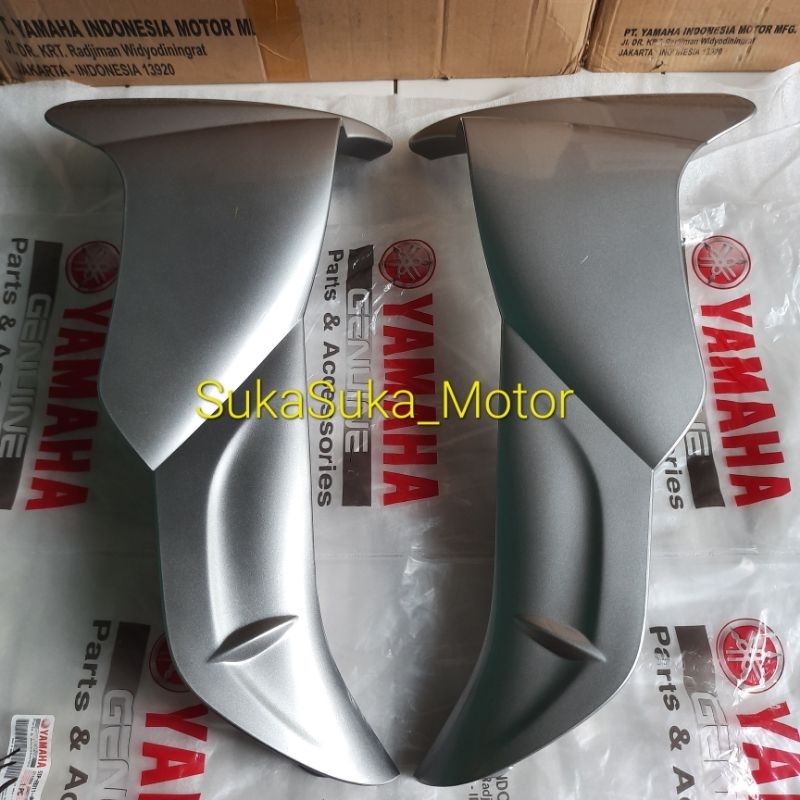 Legshield Sayap Luar Jupiter Z Burhan Burung Hantu Silver Ori Ygp | 5TP-P3